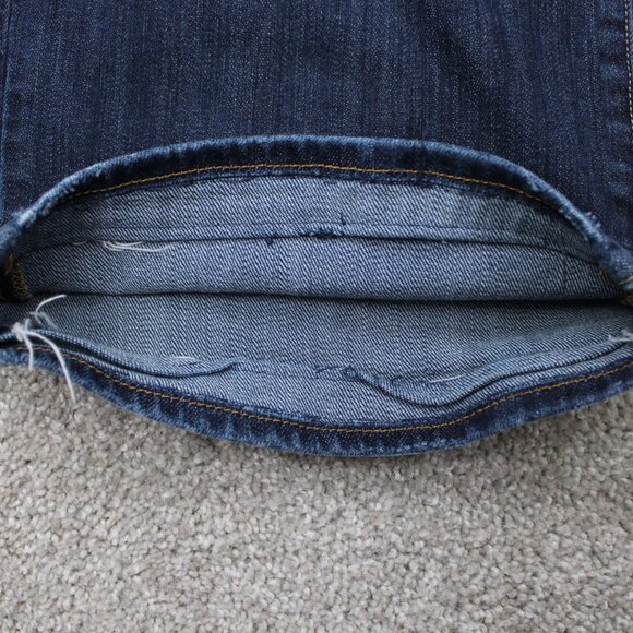 Lucky Brand Jeans Mens 48x26 Blue 181 Relaxed Straight Cotton Stretch 5-Pocket - Picture 6 of 15